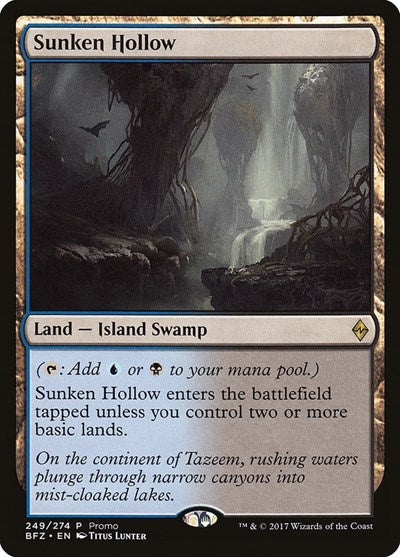 Sunken Hollow (Promos: Standard Showdown) Light Play