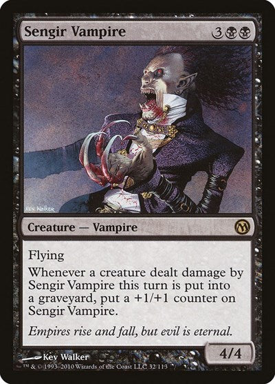 Sengir Vampire (Duels of the Planeswalkers) Heavy Play