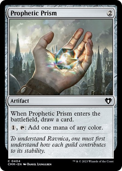 Prophetic Prism (Commander Masters) Light Play Foil