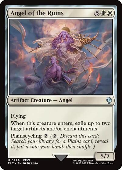 Angel of the Ruins (Surge Foil) (Commander: FINAL FANTASY) Near Mint Foil