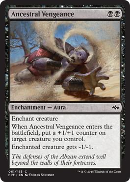 Ancestral Vengeance (Fate Reforged) Medium Play