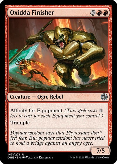 Oxidda Finisher (Phyrexia: All Will Be One) Light Play