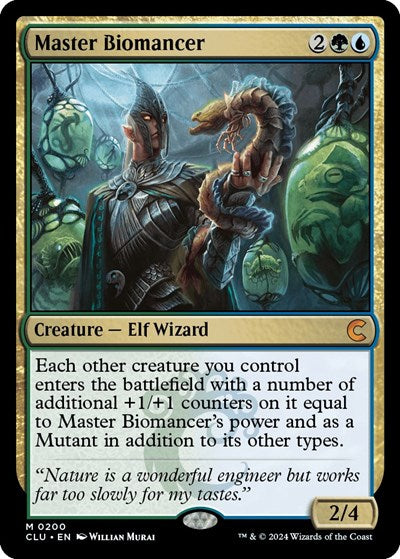 Master Biomancer (Ravnica: Clue Edition) Near Mint