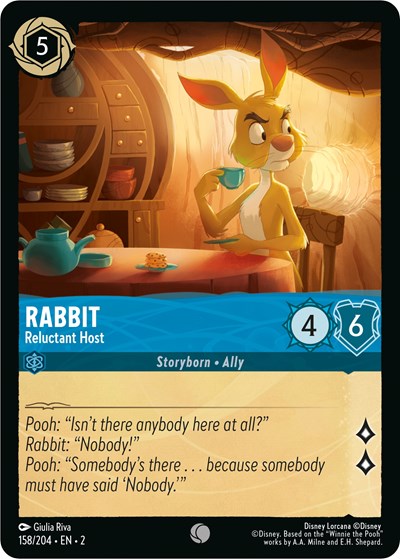 Rabbit - Reluctant Host (Rise of the Floodborn) Near Mint Cold Foil