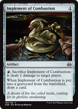 Implement of Combustion (Aether Revolt) Medium Play Foil