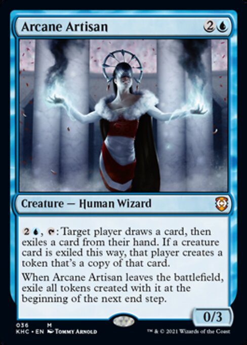 Arcane Artisan (Commander 2021 Kaldheim) Damaged / Poor