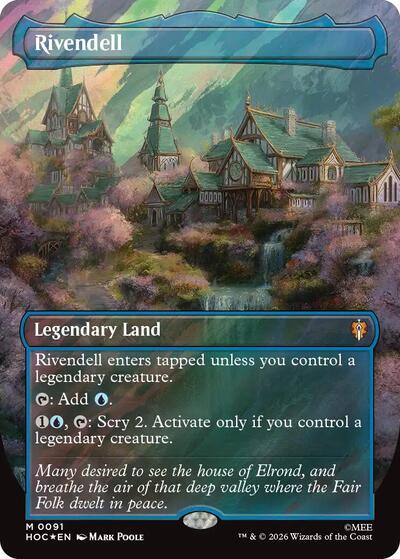 Rivendell  Borderless   Surge Foil|1|0|0.00