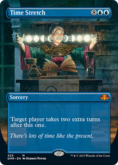 Time Stretch (Borderless) (Dominaria Remastered) Near Mint