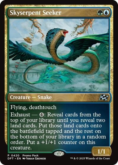 Skyserpent Seeker (Promo Pack: Aetherdrift) Light Play Foil