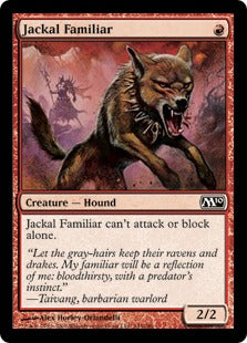 Jackal Familiar (Magic 2010 Core Set) Medium Play