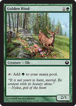 Golden Hind (Journey into Nyx) Medium Play Foil