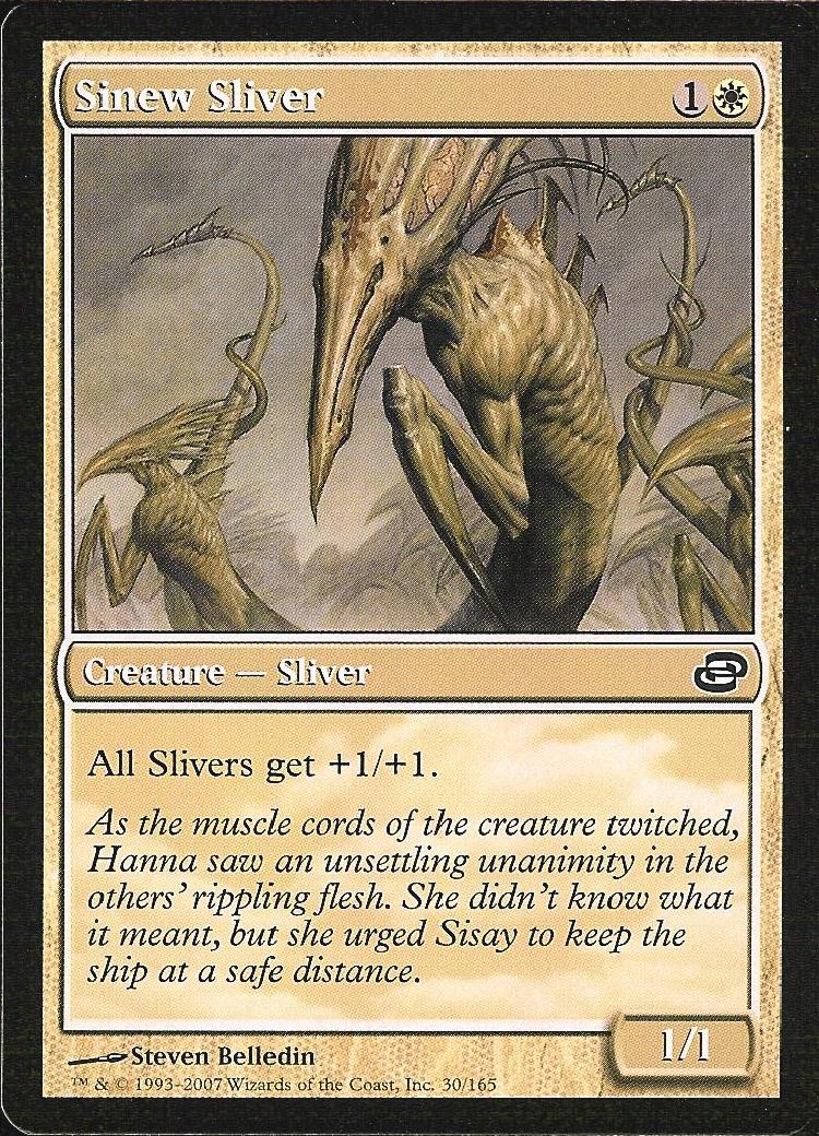 Sinew Sliver (Planar Chaos) Near Mint