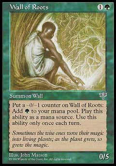 Wall of Roots (Mirage) Medium Play