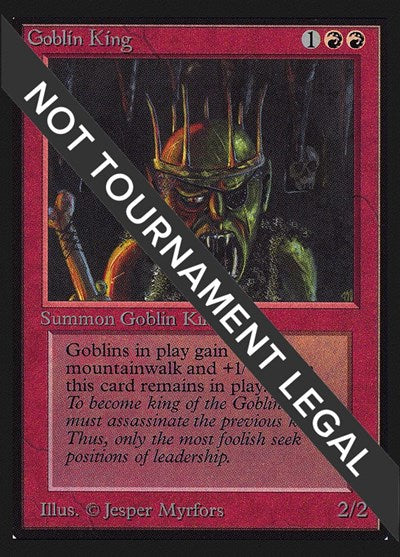 Goblin King (Collector's Edition) Light Play