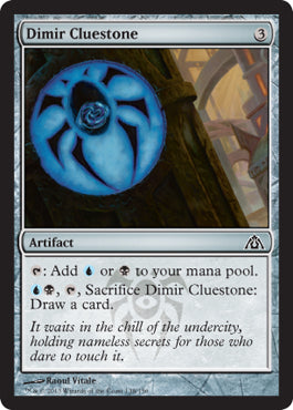 Dimir Cluestone (Dragon's Maze) Light Play
