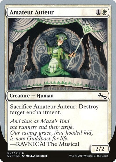 Amateur Auteur (A) (Unstable) Light Play Foil