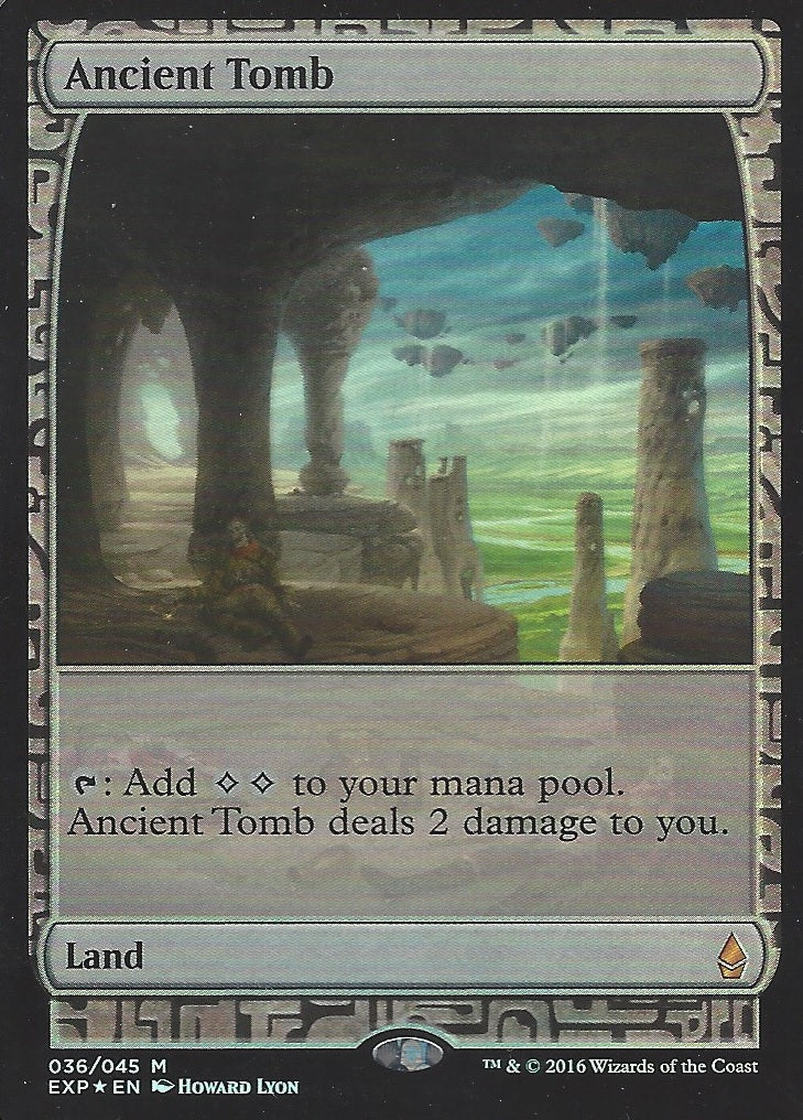 Ancient Tomb (Zendikar Expeditions) Medium Play Foil