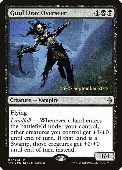 Guul Draz Overseer (Promos: Prerelease Cards) Light Play Foil
