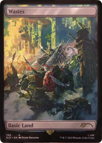 Wastes (705) - Full Art (Secret Lair) Near Mint Foil