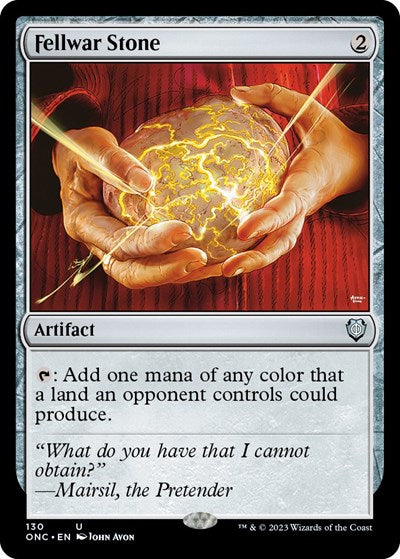 Fellwar Stone (Commander: Phyrexia: All Will Be One) Near Mint
