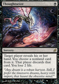 Thoughtseize (Lorwyn) Light Play Foil