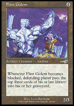 Flint Golem (Nemesis) Medium Play