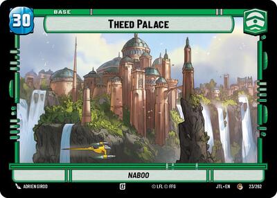 Theed Palace // Shield (Jump to Lightspeed) Near Mint