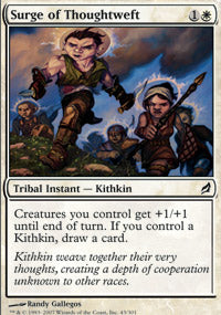 Surge of Thoughtweft (Lorwyn) Light Play Foil