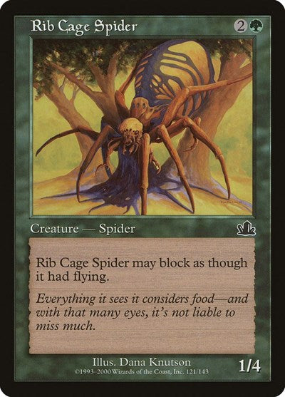Rib Cage Spider (Prophecy) Light Play Foil