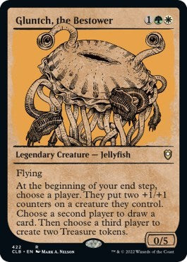Gluntch, the Bestower (Showcase) (Commander Legends: Battle for Baldur's Gate) Near Mint Foil