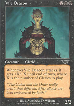 Vile Deacon (Legions) Medium Play