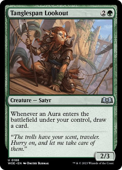 Tanglespan Lookout (Wilds of Eldraine) Light Play