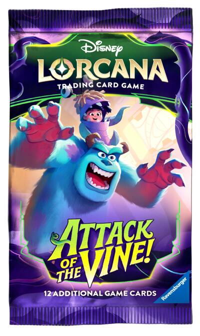 Lorcana  Attack of the Vine  Booster Pack|0|0|0.00