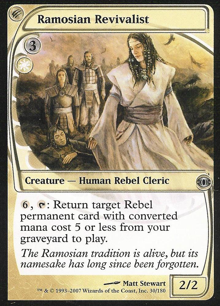 Ramosian Revivalist (Futuresight) Medium Play Foil