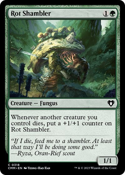 Rot Shambler (Commander Masters) Light Play