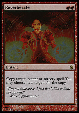 Reverberate (Premium Deck Series: Fire and Lightning) Damaged / Poor Foil