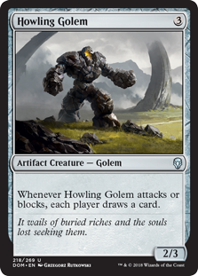 Howling Golem (Dominaria) Light Play