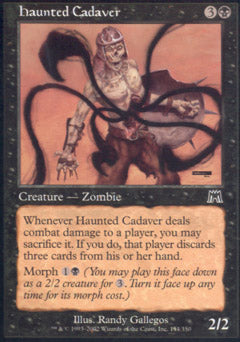 Haunted Cadaver (Onslaught) Medium Play