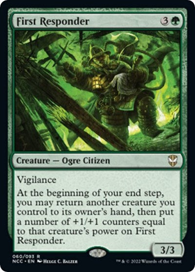 First Responder (Commander: Streets of New Capenna) Light Play