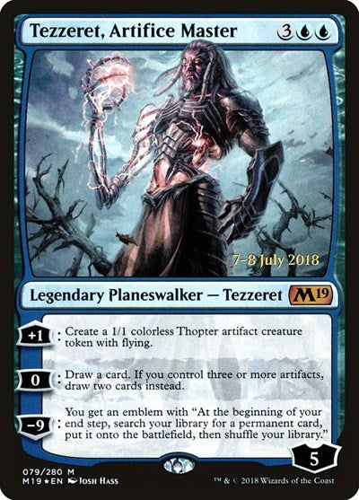 Tezzeret, Artifice Master (Promos: Prerelease Cards) Near Mint Foil