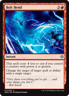 Bolt Bend (War of the Spark) Medium Play Foil