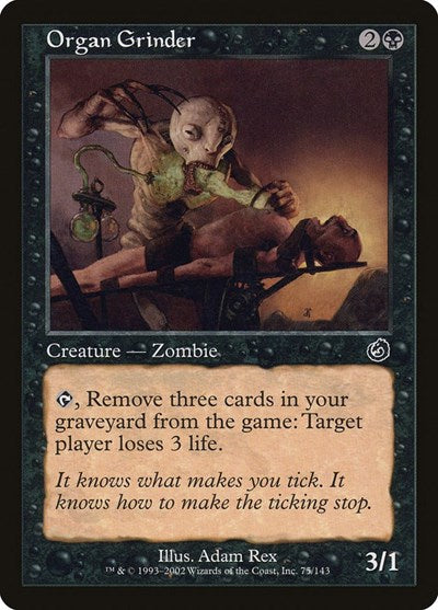 Organ Grinder (Torment) Medium Play Foil