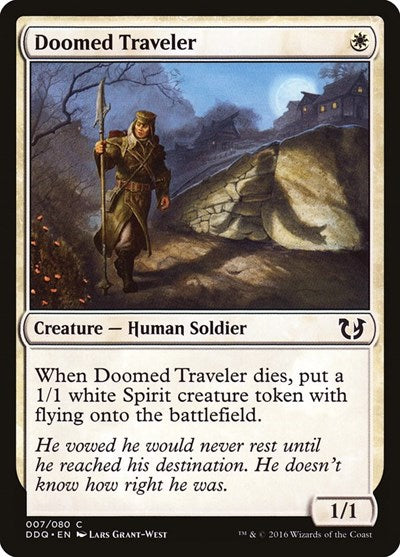 Doomed Traveler (Duel Decks: Blessed vs Cursed) Medium Play