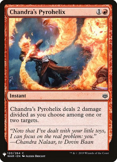 Chandra's Pyrohelix (Mystery Booster) Near Mint