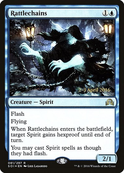 Rattlechains (Promos: Prerelease Cards) Heavy Play Foil