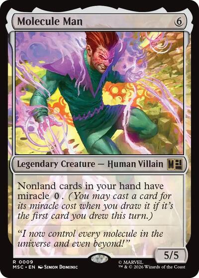 Molecule Man (Commander: Marvel Super Heroes) Light Play