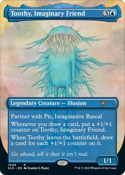 Toothy, Imaginary Friend (Borderless) (Secret Lair) Near Mint Foil