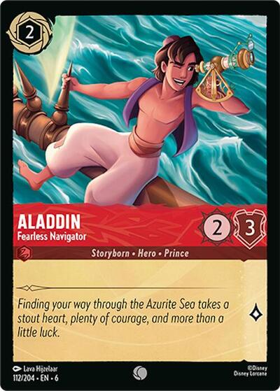 Aladdin - Fearless Navigator (Azurite Sea) Near Mint