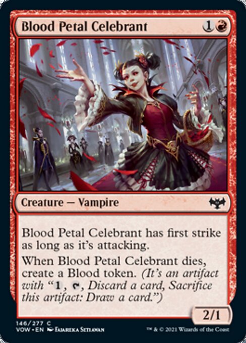 Blood Petal Celebrant (Innistrad: Crimson Vow) Light Play