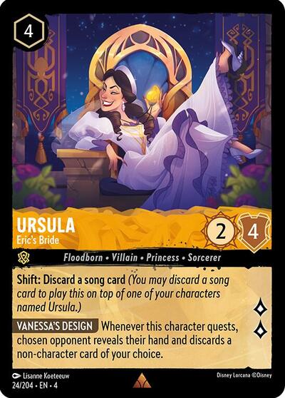 Ursula - Eric's Bride (Ursula's Return) Near Mint Cold Foil